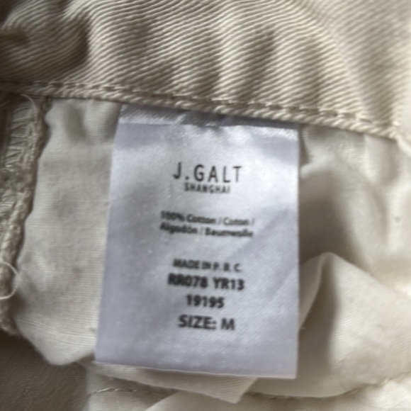 J Galt Cream jeans size M - Picture 8 of 9